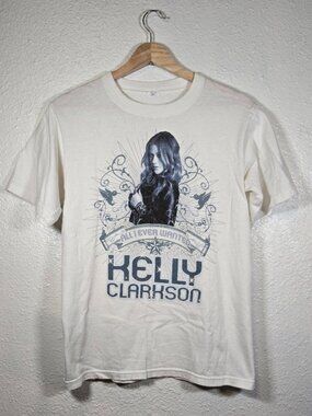 Vintage Kelly Clarkson "All I Ever Wanted" 2009 Tour T-shirt